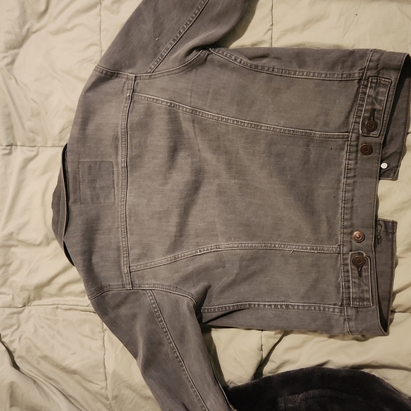 Levis Denim jacket xs grey - Picture 4 of 5
